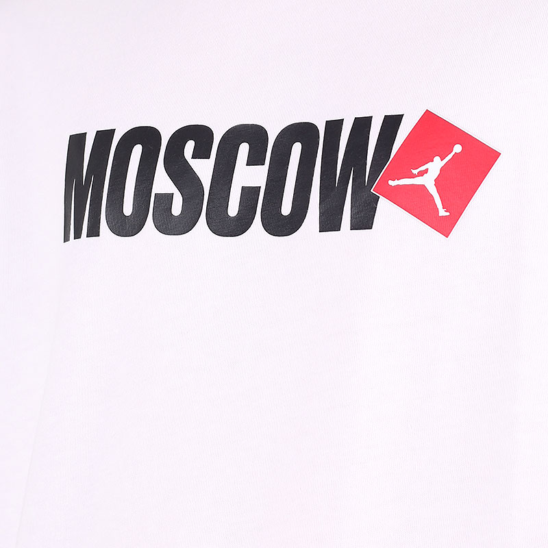 мужская белая футболка Jordan Moscow Short-Sleeve T-Shirt DD8038-100 - цена, описание, фото 2
